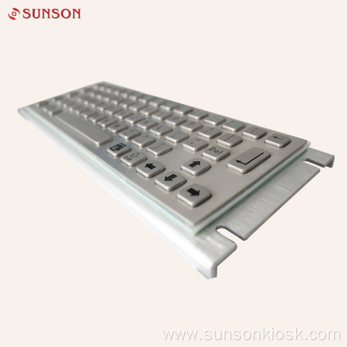 Metal Keyboard with Touch Pad